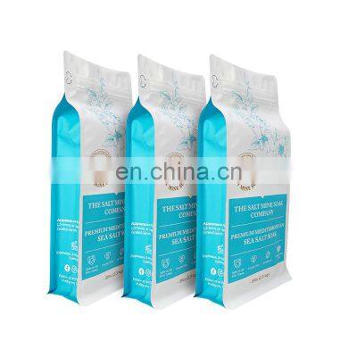 Gravure Printing 5lbs Cosmetic Skin Care Bag Mylar Single Zip Lock Body Scrub Packaging Bags Bath Salt Bag photo-3