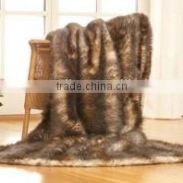 mink fur wholesale home throw blanket