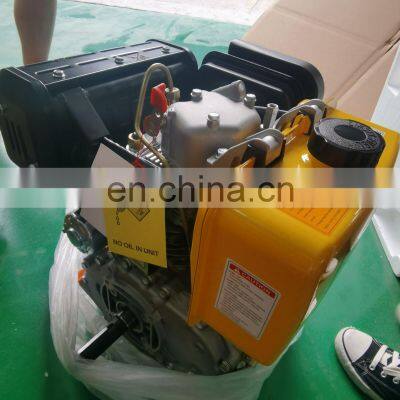 Hot Sale 10HP Single Cylinder Diesel Engine With Electric Starter 186FA photo-5