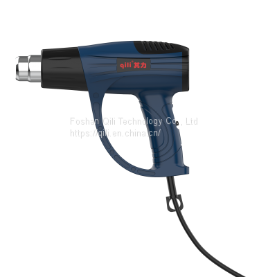 Qr-612A Qili Factory Wholesale Rear Button Intelligent Temperature Control LCD Digital Display Hot Air Gun photo-4