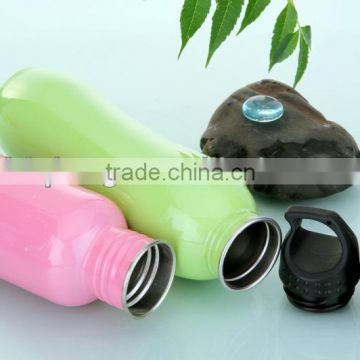 750ml good sell wave shape stainless steel sport water bottle