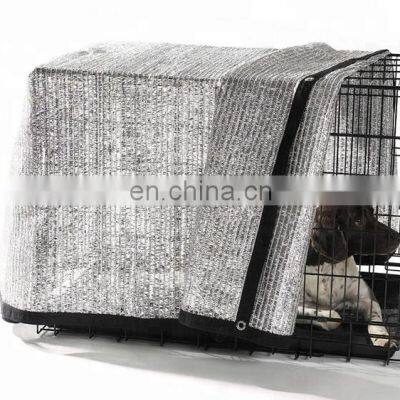 Aluminum net Garden Shade Cloth 80% UV 4 x 3 m Sunblock Silver Reflective Shade Cloth