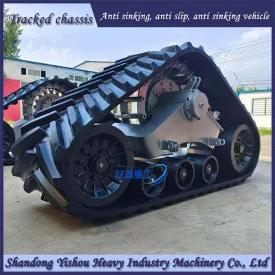 The Harvester is Modified With a Half Chain Track, and the Chassis is Stable and Reliable on Muddy Ground photo-3