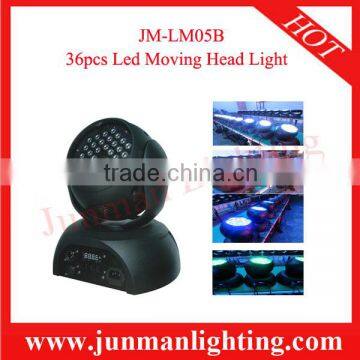 36*3W Led Moving Head Wash Light Moving Head Light DJ Stage Lighting