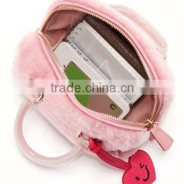 Sweet Pink Handbag Brand Name Fashion Handbag photo-5