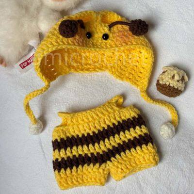 LABUBU CROCHET CLOTHING ACCESSORIES BEE