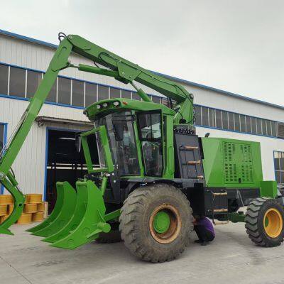 Export to India for Sugarcane Plantations, Sugar Factory Sugarcane Harvesting Loading and Unloading Transportation Machinery - LZ9800 Sugarcane Loader photo-2