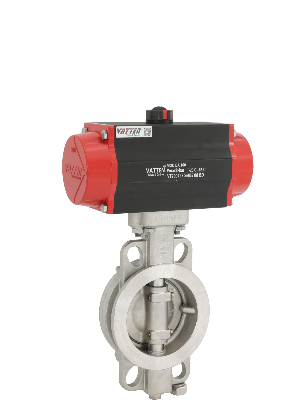 Pneumatic or Electric Actuator Compatible Full Fluorine-Lined Butterfly Valve With On/Off and Smart Regulating Options photo-2