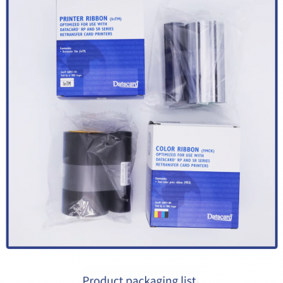 Original Consumables for Datacard Sr200/300 Machines, 569871-001, 568971-503, 1000 Sides/roll