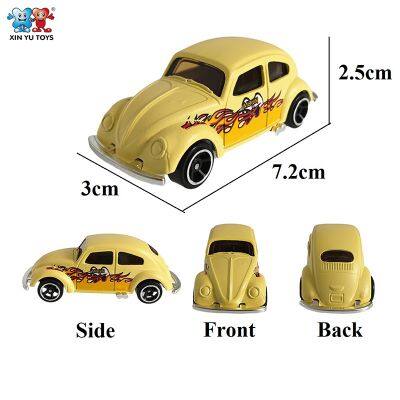 1:64 Scale Diecast Cars Metal Toy Vehicle 8 Models for Kids photo-3