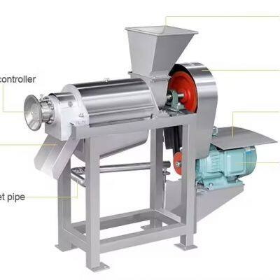 Stainless Steel Industrial Watermelon Juicer Screw Press Residue Juice Separation Fruit and Vegetable Processing Equipment
