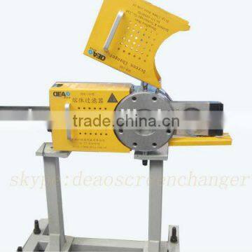 plastic screen changer for plastic recycling equipment