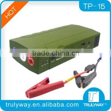 TP-15 12000mAh car jump starter power bank for car and mobile phone