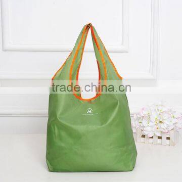 Multicolour polyester folding cheap shopping bags