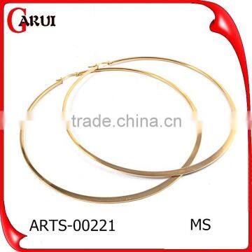 Christmas wholesale big round stainless earring