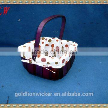 1 PC WOODCHIP BASNKET photo-2