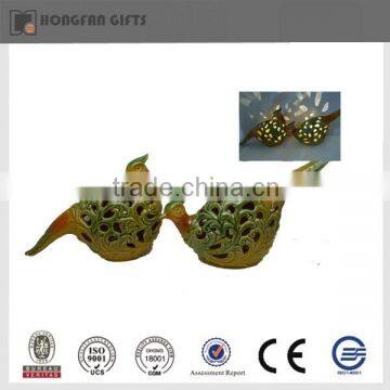 Hotsale LED harvest festival porcelain bird light