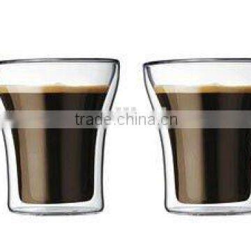 Thermal Coffee Glass Cup