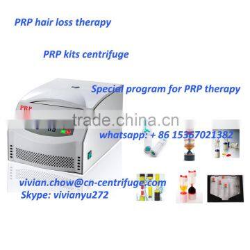 PRP therapy centrifuge PRP kits for hair loss problem