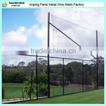 PVC coating Chainmesh fence security for shool playground