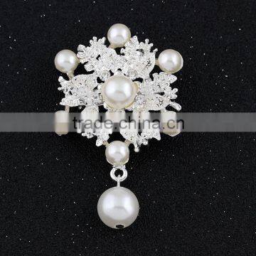 Hot Sell New Jewellery Rhinestone Glass Crystal Wedding Brooch Pin For Women