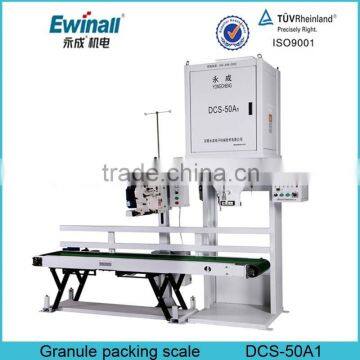 grain filling weighing bagging machine with sewing machine