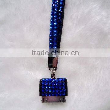 Diamond Bling Iphone Wristlet Fashion Keychain photo-3