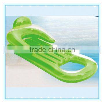 Water lounge chair, inflatable floating lounge chair , airmed water chair