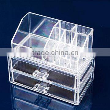 Acrylic Cosmetic Organizer With Removable Lipstick Holder photo-4