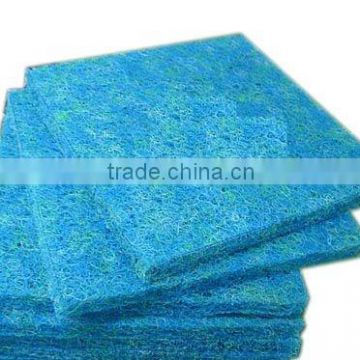 Green and blue color fish pond filter mat aquarium filter media (manufacturer)