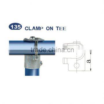 frame structure malleable iron pipe clamp fitting