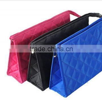 Korean fashion portable cosmetic bag women diamond pattern wash bag XL L M S 4 size                        
                                                Quality Choice