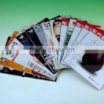 Customized hardcpver magazine printing