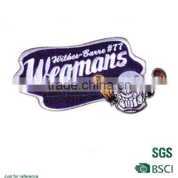 The name embroidery badges