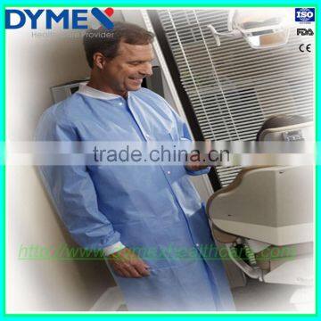 Clean Room Disposable Lab Coat With Elastic Cuff photo-3