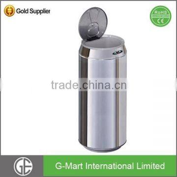 13Gallon Coke Can Shape Stainless Steel Touchless Trash Can