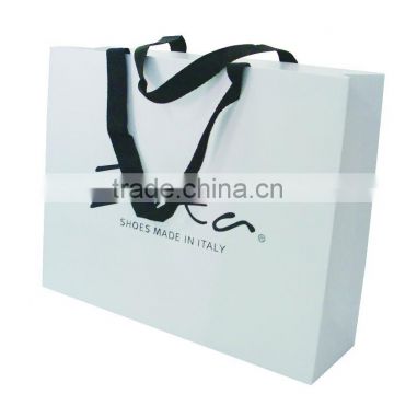 High class Paper bags for paul michell, twill cotton handle