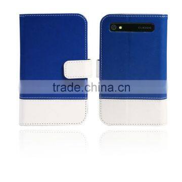 PU leather mobile phone case for Blackberry Q20