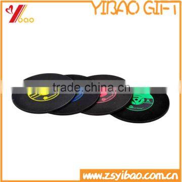 Promotional Gift Soft Silicone Record Cup Mat Wholesale