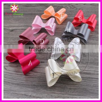 3" PVC hard bow, PVC flat bow, PVC hair bows