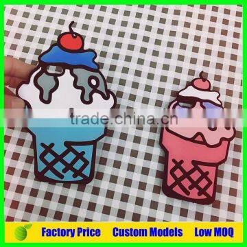 Ice Cream and Seashell Silicone Mobile 3d Phone Case for Sony Xperia X Phone Back Case Cover photo-2