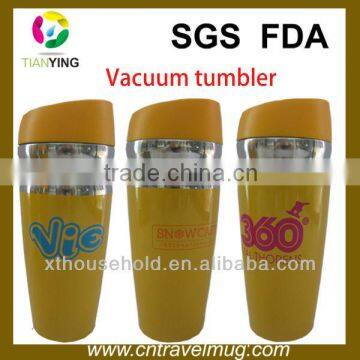 450ML Double Wall Insulated Stainless Steel Thermos Travel Coffee Mug