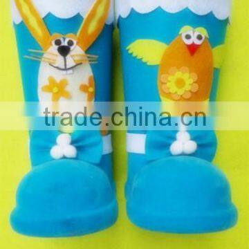 Y065 Popular ECO-frienly Party Easter Boots Decoration photo-2