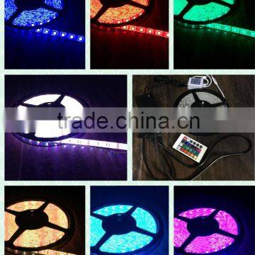 60pcs 5meters IP65 rgb led strip 5050