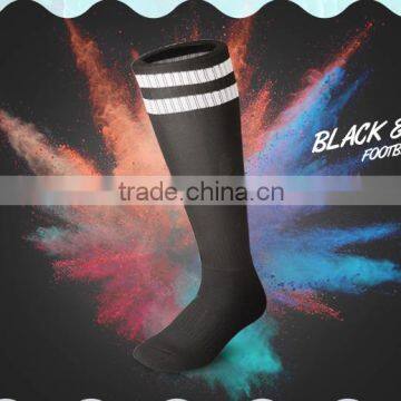 black rugby socks soccer socks Ice Hockey socks design