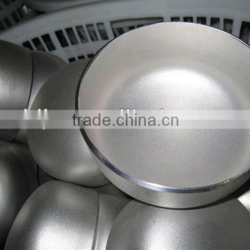 0Cr18Ni12M02 Made in China Stainless Steel Seamless Pipe Fitting Cap