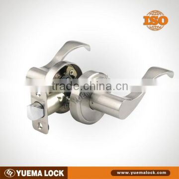 2716 Satin Nickel Wave Passage Decorative Lever Door Lock