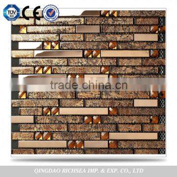 2016 Wholesale Fashion Bathroom Glass Mosaics photo-4