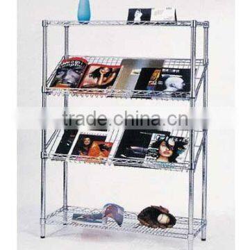 Chrome Wire Shelving Utility Basket