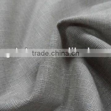 2015 Fashion grid slub TR suiting fabric